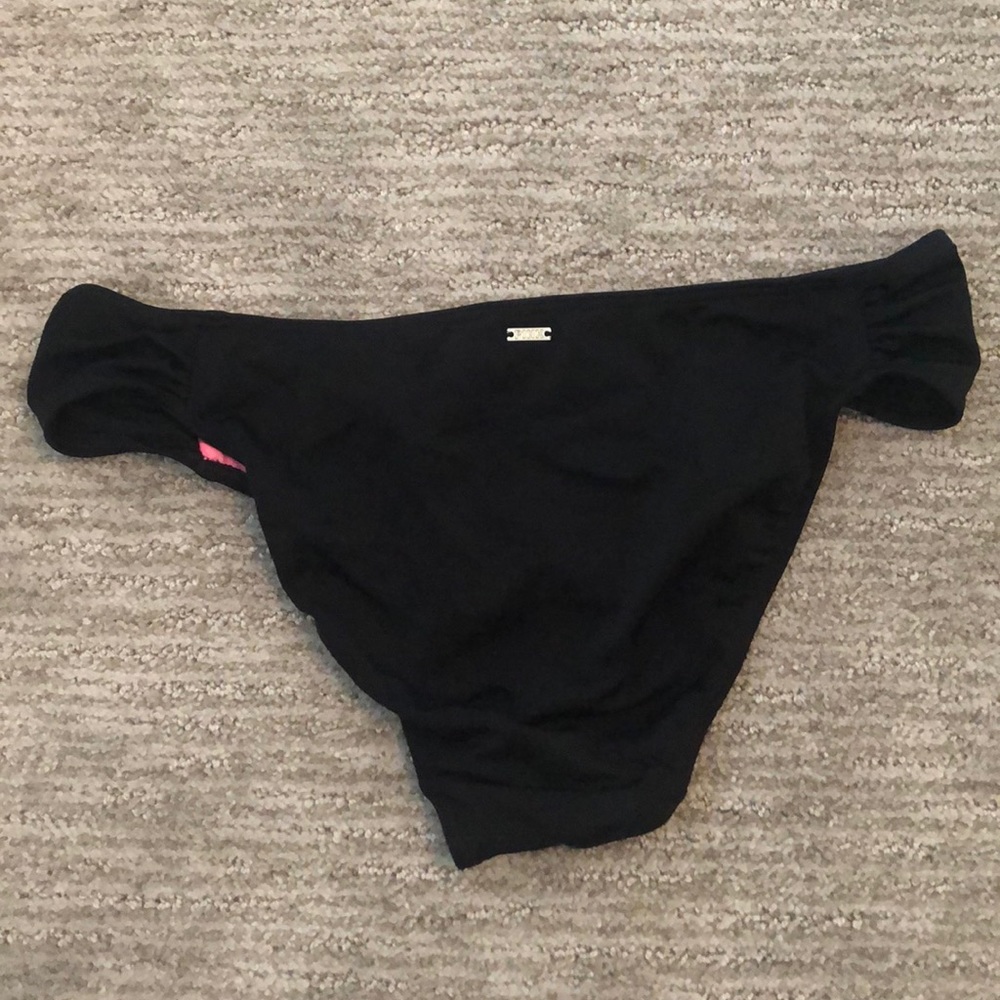 PINK Black swim bottoms